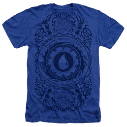 Magic the Gathering Blue Mana - Men's All-Over Heather T-Shirt Men's All-Over Heather T-Shirt Magic the Gathering   