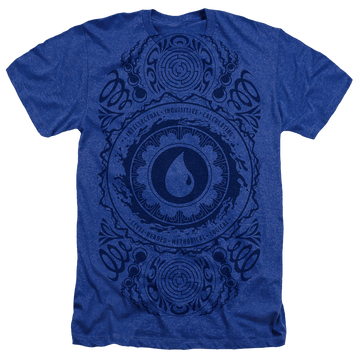 Magic the Gathering Blue Mana - Men's All-Over Heather T-Shirt Men's All-Over Heather T-Shirt Magic the Gathering   