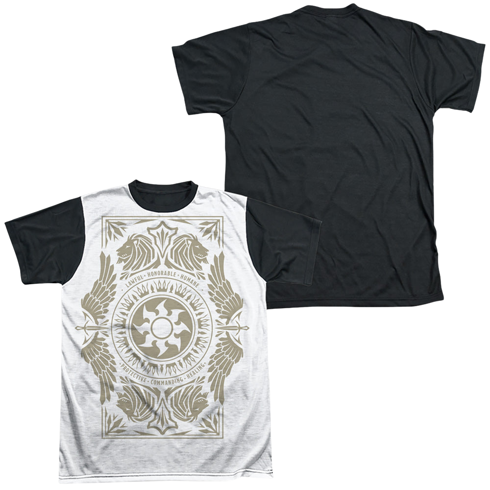 Magic the Gathering White Mana - Men's Black Back T-Shirt Men's Black Back T-Shirt Magic the Gathering   