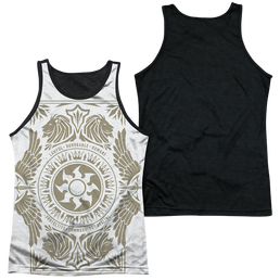 Magic the Gathering White Mana - Men's Black Back Tank Top Men's Black Back Tank Magic the Gathering   