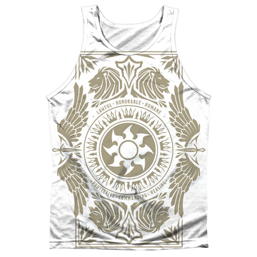 Magic the Gathering White Mana - Men's All Over Print Tank Top Men's All Over Print Tank Magic the Gathering   