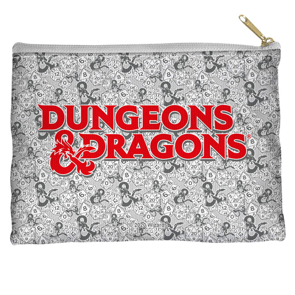 Dungeons & Dragons Cast Your Lot - Straight Bottom Accessory Pouch Straight Bottom Accessory Pouches Dungeons & Dragons   