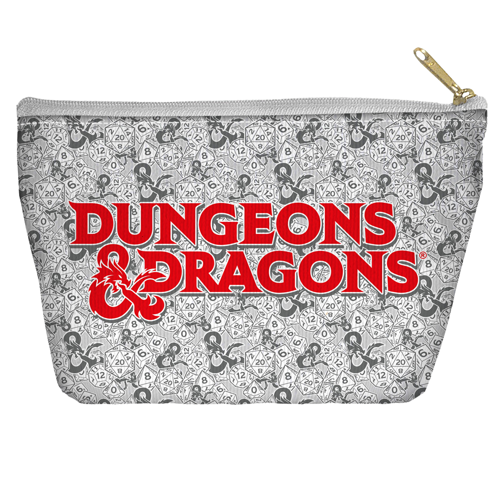 Dungeons & Dragons Cast Your Lot - T Bottom Accessory Pouch T Bottom Accessory Pouches Dungeons & Dragons   