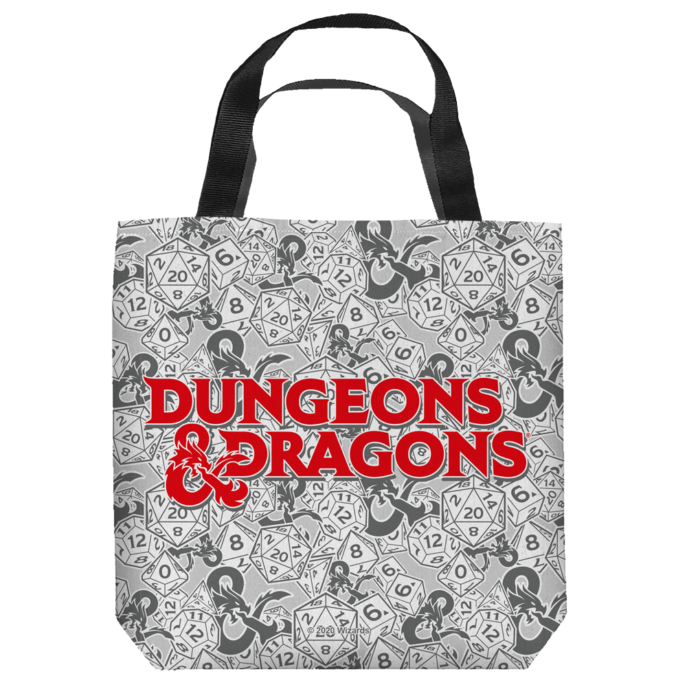 Dungeons & Dragons Cast Your Lot - Tote Bag Tote Bags Dungeons & Dragons   