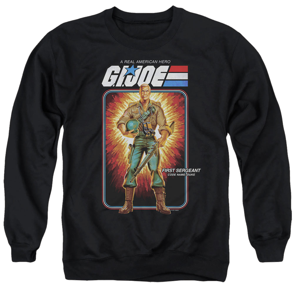 G.I. Joe Duke Card - Men's Crewneck Sweatshirt Men's Crewneck Sweatshirt G.I. Joe   