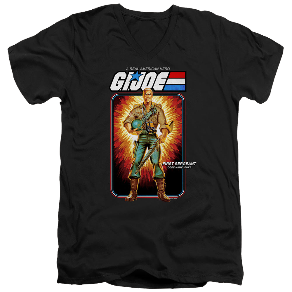 G.I. Joe Duke Card - Men's V-Neck T-Shirt Men's V-Neck T-Shirt G.I. Joe   