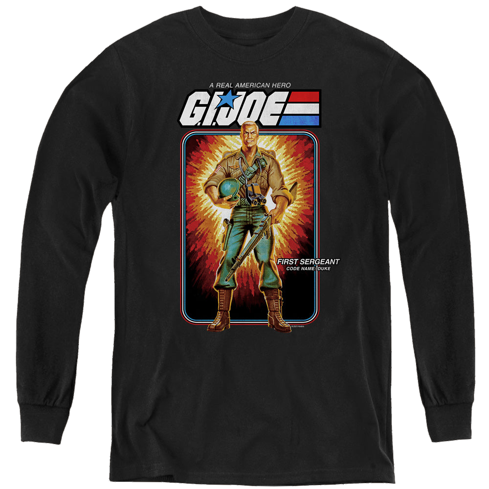G.I. Joe Duke Card - Youth Long Sleeve T-Shirt Youth Long Sleeve T-Shirt G.I. Joe   