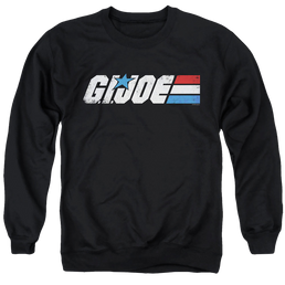 G.I. Joe Distressed Logo - Men's Crewneck Sweatshirt Men's Crewneck Sweatshirt G.I. Joe   