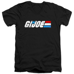 G.I. Joe Distressed Logo - Men's V-Neck T-Shirt Men's V-Neck T-Shirt G.I. Joe   