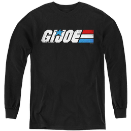 G.I. Joe Distressed Logo - Youth Long Sleeve T-Shirt Youth Long Sleeve T-Shirt G.I. Joe   
