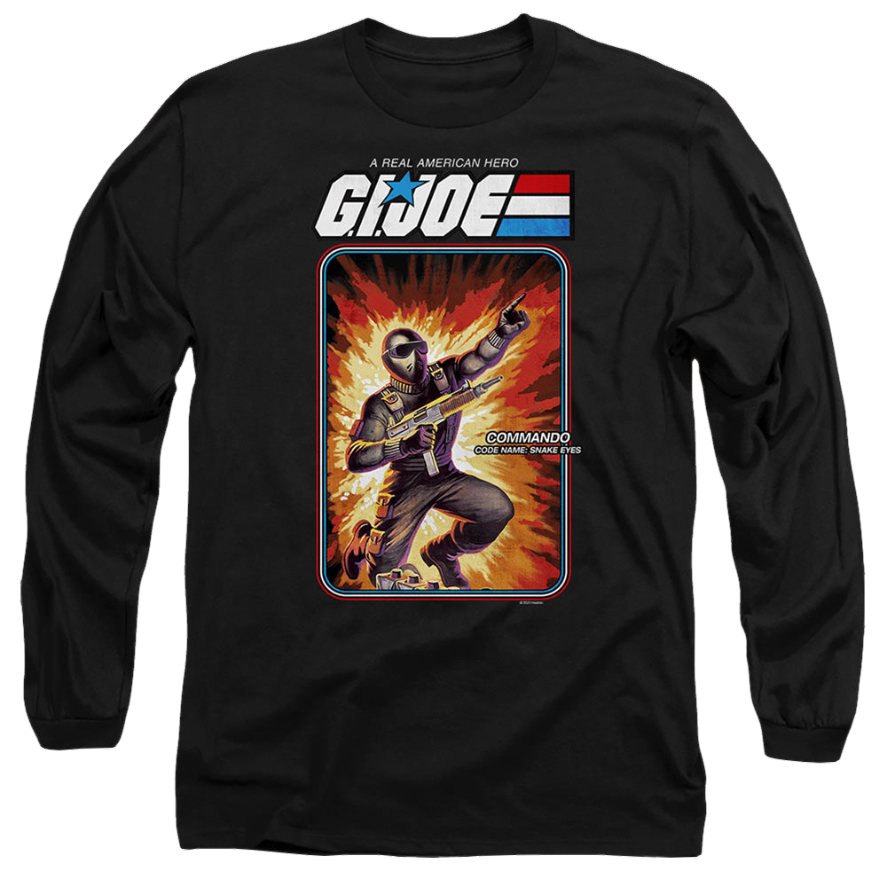 G.I. Joe Snake Eyes Card - Men's Long Sleeve T-Shirt Men's Long Sleeve T-Shirt G.I. Joe   