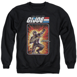 G.I. Joe Snake Eyes Card - Men's Crewneck Sweatshirt Men's Crewneck Sweatshirt G.I. Joe   
