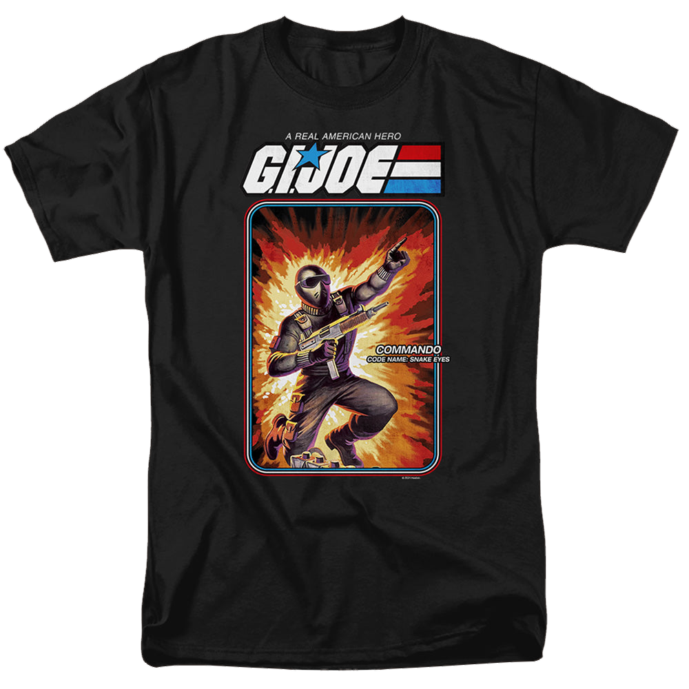 G.I. Joe Snake Eyes Card - Men's Regular Fit T-Shirt Men's Regular Fit T-Shirt G.I. Joe   