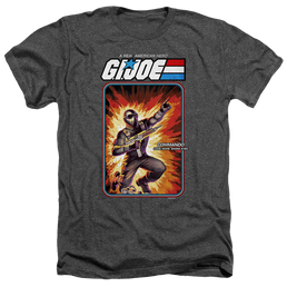 G.I. Joe Snake Eyes Card - Men's Heather T-Shirt Men's Heather T-Shirt G.I. Joe   