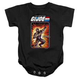 G.I. Joe Snake Eyes Card - Baby Bodysuit Baby Bodysuit G.I. Joe   