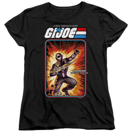 G.I. Joe Snake Eyes Card - Women's T-Shirt Women's T-Shirt G.I. Joe   