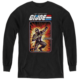 G.I. Joe Snake Eyes Card - Youth Long Sleeve T-Shirt Youth Long Sleeve T-Shirt G.I. Joe   
