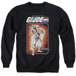 G.I. Joe Storm Shadow Card - Men's Crewneck Sweatshirt Men's Crewneck Sweatshirt G.I. Joe   