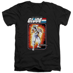 G.I. Joe Storm Shadow Card - Men's V-Neck T-Shirt Men's V-Neck T-Shirt G.I. Joe   