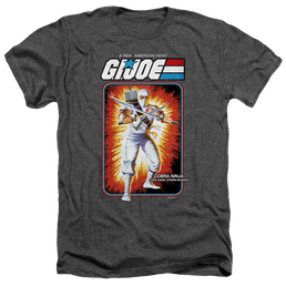 G.I. Joe Storm Shadow Card - Men's Heather T-Shirt Men's Heather T-Shirt G.I. Joe   