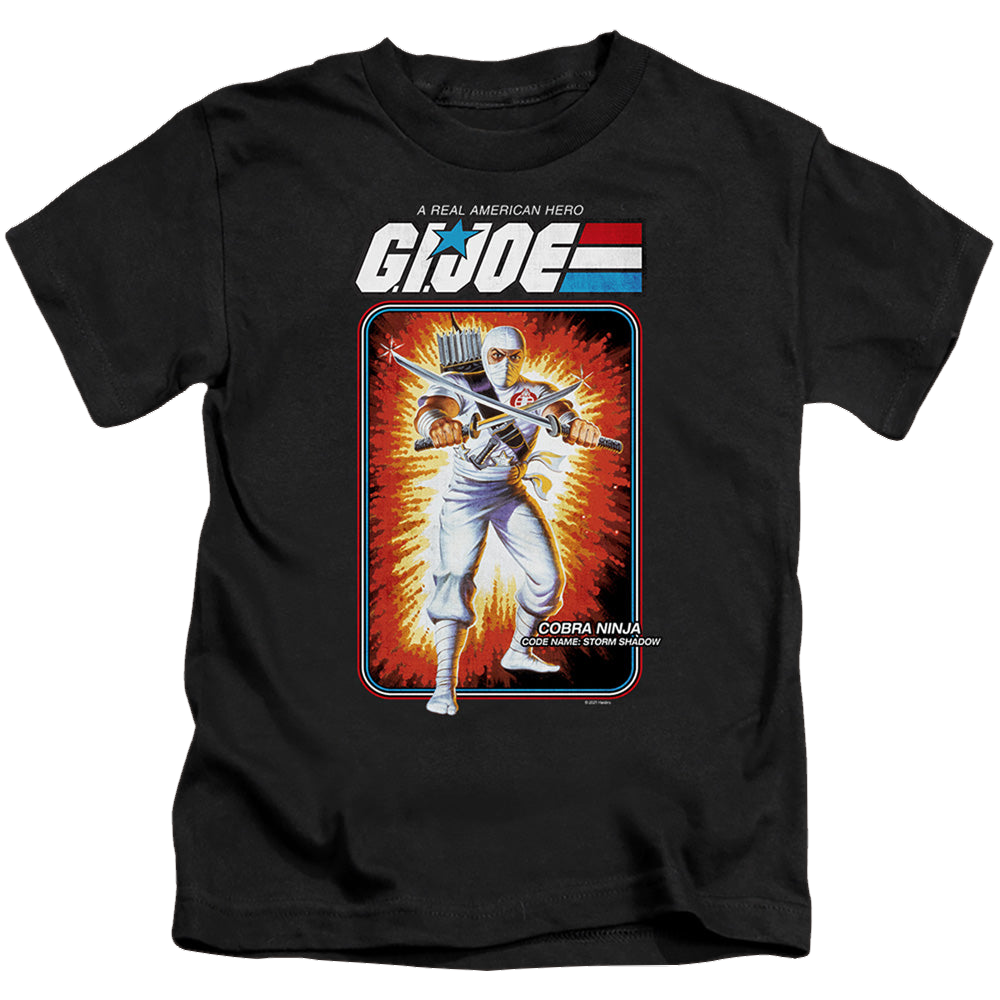 G.I. Joe Storm Shadow Card - Kid's T-Shirt Kid's T-Shirt (Ages 4-7) G.I. Joe   