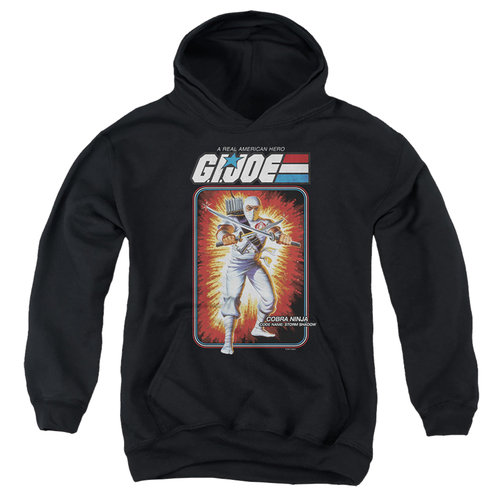 G.I. Joe Storm Shadow Card - Youth Hoodie Youth Hoodie (Ages 8-12) G.I. Joe   