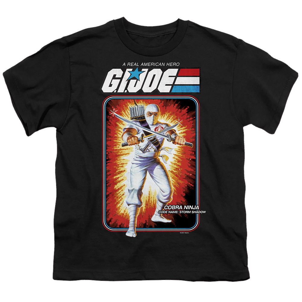 G.I. Joe Storm Shadow Card - Youth T-Shirt Youth T-Shirt (Ages 8-12) G.I. Joe   