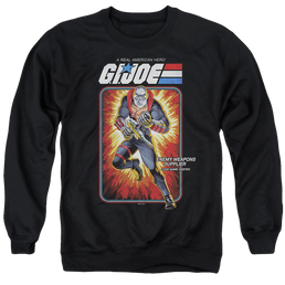 G.I. Joe Destro Card - Men's Crewneck Sweatshirt Men's Crewneck Sweatshirt G.I. Joe   