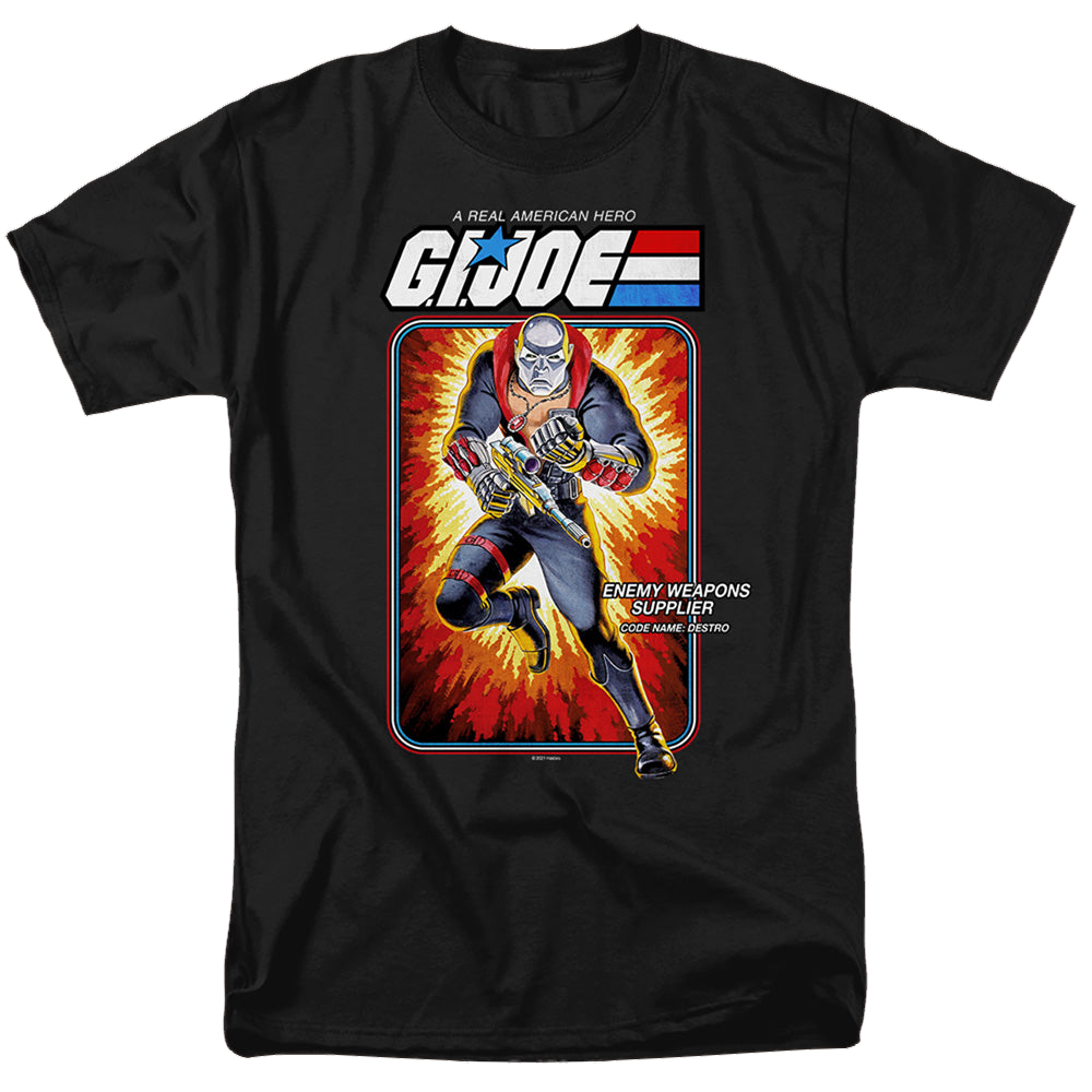 G.I. Joe Destro Card - Men's Regular Fit T-Shirt Men's Regular Fit T-Shirt G.I. Joe   
