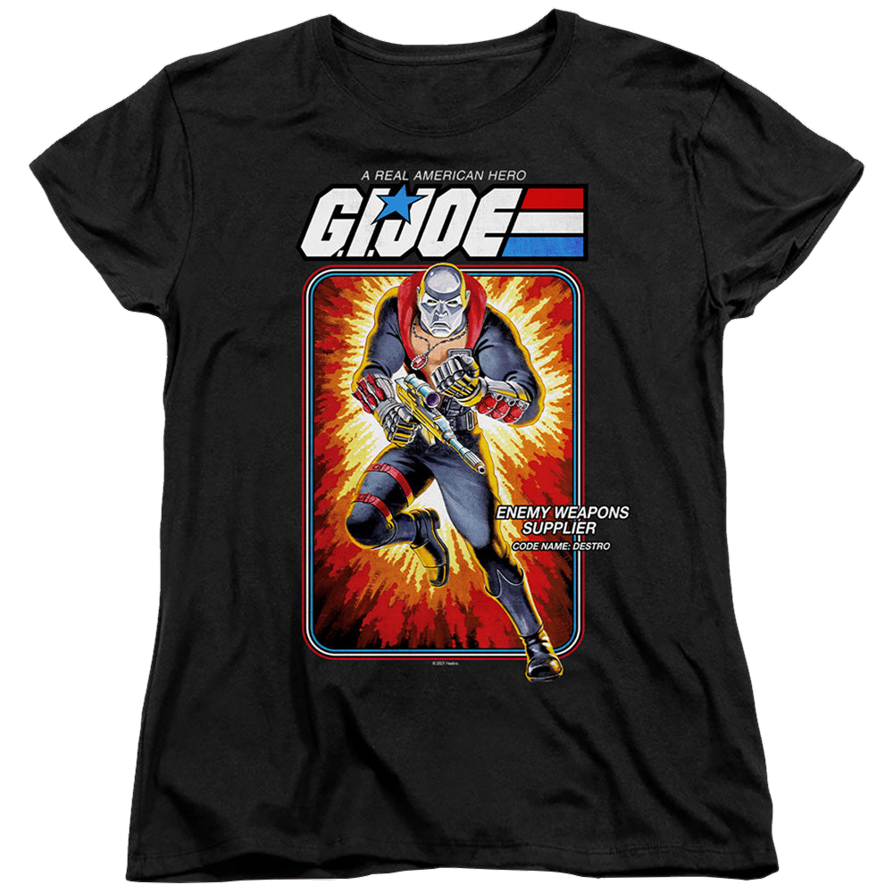 G.I. Joe Destro Card - Women's T-Shirt Women's T-Shirt G.I. Joe   