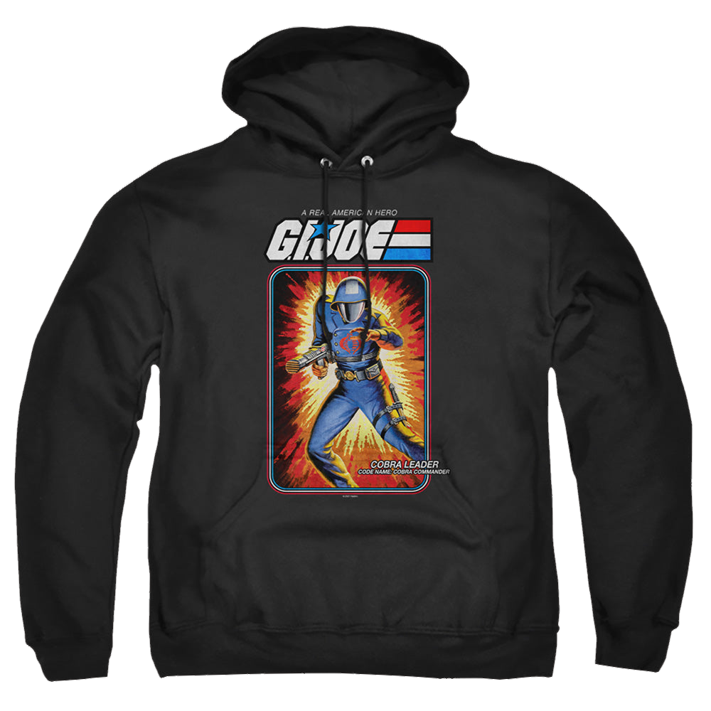 G.I. Joe Cobra Commander Card - Pullover Hoodie Pullover Hoodie G.I. Joe   