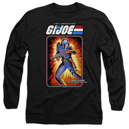 G.I. Joe Cobra Commander Card - Men's Long Sleeve T-Shirt Men's Long Sleeve T-Shirt G.I. Joe   