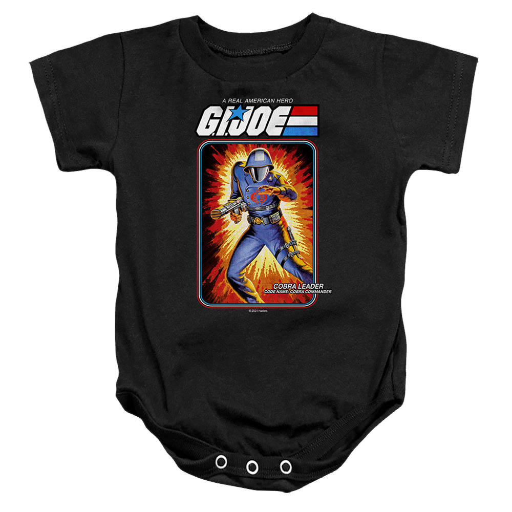 G.I. Joe Cobra Commander Card - Baby Bodysuit Baby Bodysuit G.I. Joe   