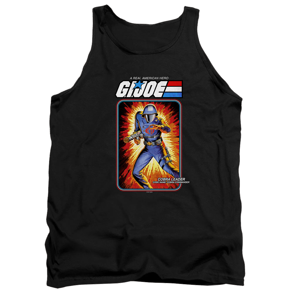 G.I. Joe Cobra Commander Card - Men's Tank Top Men's Tank G.I. Joe   