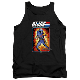 G.I. Joe Cobra Commander Card - Men's Tank Top Men's Tank G.I. Joe   