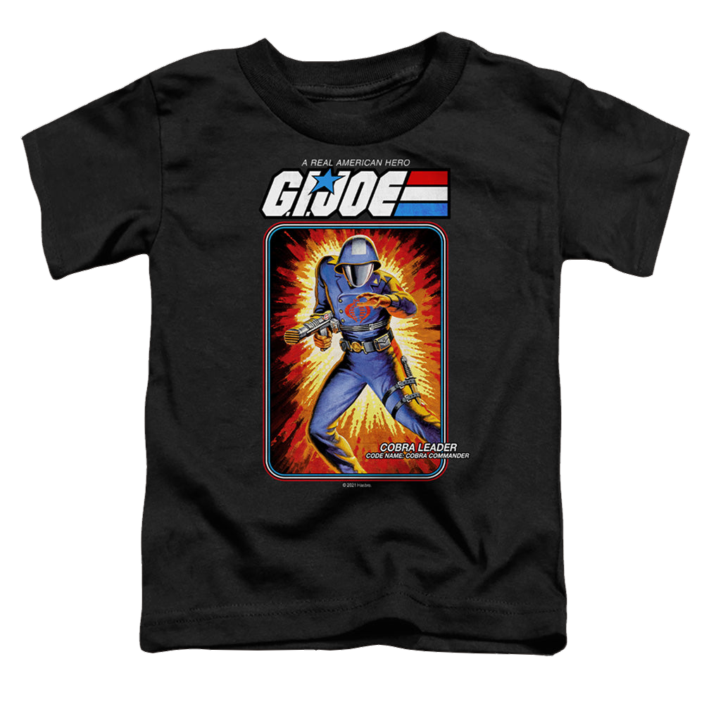 G.I. Joe Cobra Commander Card - Toddler T-Shirt Toddler T-Shirt G.I. Joe   