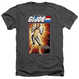 G.I. Joe Scarlett Card - Men's Heather T-Shirt Men's Heather T-Shirt G.I. Joe   