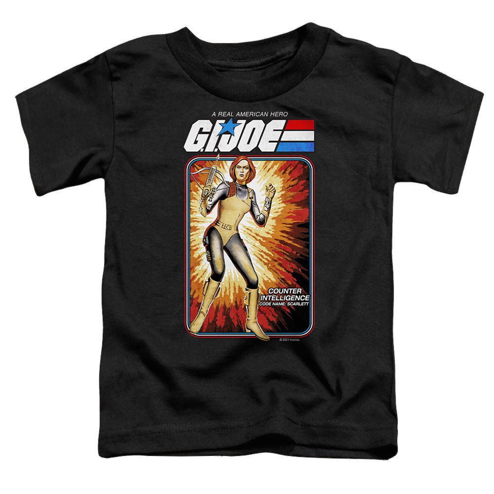 G.I. Joe Scarlett Card - Toddler T-Shirt Toddler T-Shirt G.I. Joe   