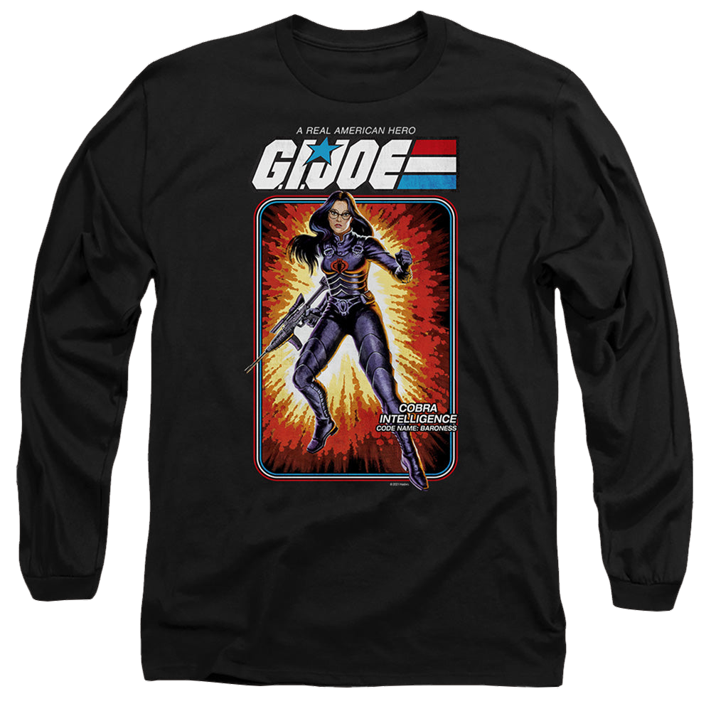 G.I. Joe Baroness Card - Men's Long Sleeve T-Shirt Men's Long Sleeve T-Shirt G.I. Joe   