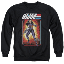 G.I. Joe Baroness Card - Men's Crewneck Sweatshirt Men's Crewneck Sweatshirt G.I. Joe   