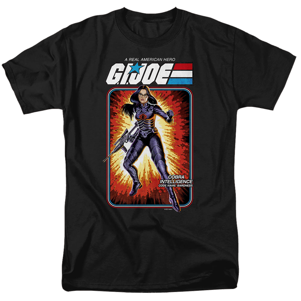 G.I. Joe Baroness Card - Men's Regular Fit T-Shirt Men's Regular Fit T-Shirt G.I. Joe   