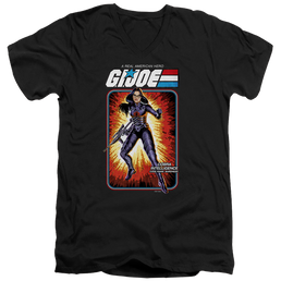 G.I. Joe Baroness Card - Men's V-Neck T-Shirt Men's V-Neck T-Shirt G.I. Joe   