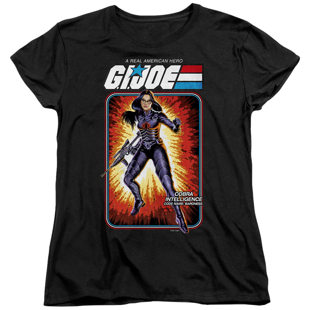 G.I. Joe Baroness Card - Women's T-Shirt Women's T-Shirt G.I. Joe   
