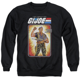 G.I. Joe Flint Card - Men's Crewneck Sweatshirt Men's Crewneck Sweatshirt G.I. Joe   