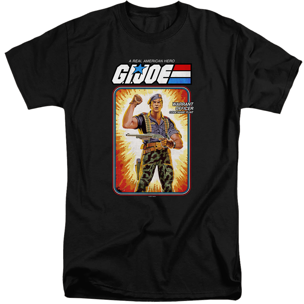 G.I. Joe Flint Card - Men's Tall Fit T-Shirt Men's Tall Fit T-Shirt G.I. Joe   