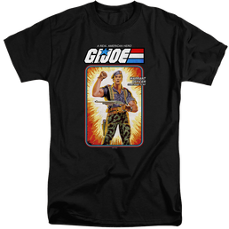G.I. Joe Flint Card - Men's Tall Fit T-Shirt Men's Tall Fit T-Shirt G.I. Joe   