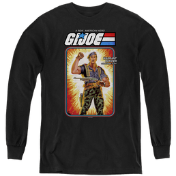 G.I. Joe Flint Card - Youth Long Sleeve T-Shirt Youth Long Sleeve T-Shirt G.I. Joe   