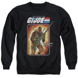 G.I. Joe Roadblock Card - Men's Crewneck Sweatshirt Men's Crewneck Sweatshirt G.I. Joe   
