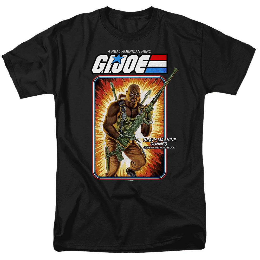 G.I. Joe Roadblock Card - Men's Regular Fit T-Shirt Men's Regular Fit T-Shirt G.I. Joe   