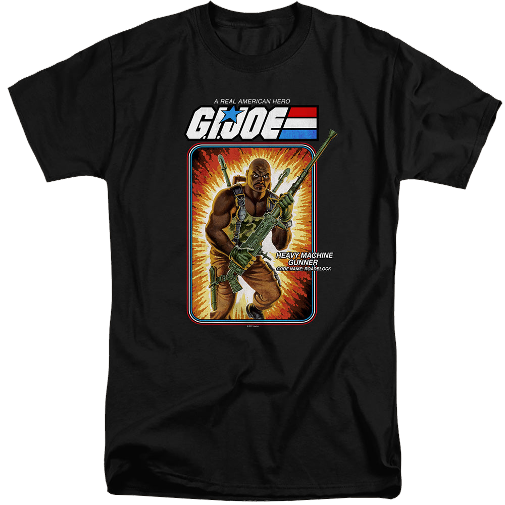 G.I. Joe Roadblock Card - Men's Tall Fit T-Shirt Men's Tall Fit T-Shirt G.I. Joe   